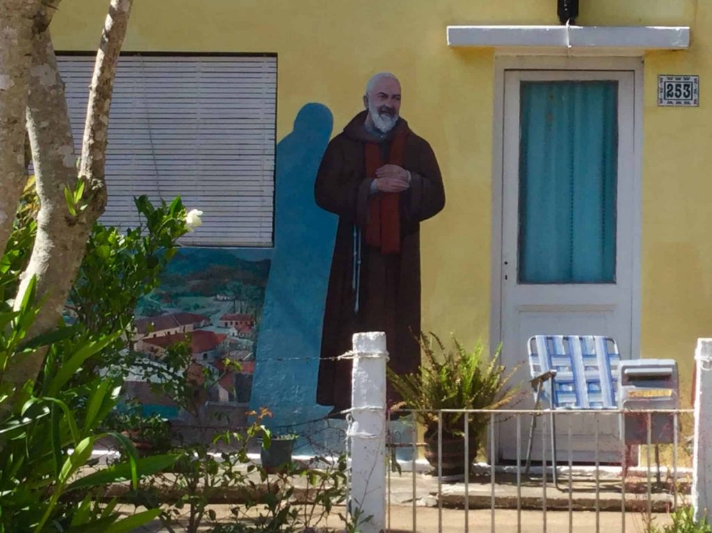 Mural del Padre Pío de la Esperanza